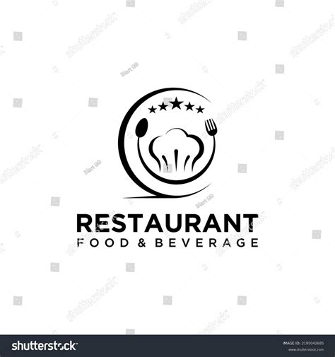 Restaurant Food Beverage Logo Design Stock Vector (Royalty Free) 2195042685 | Shutterstock