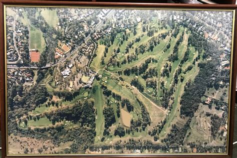 Photograph - Framed Photograph, Heidelberg Golf Club: The new course, 1970s