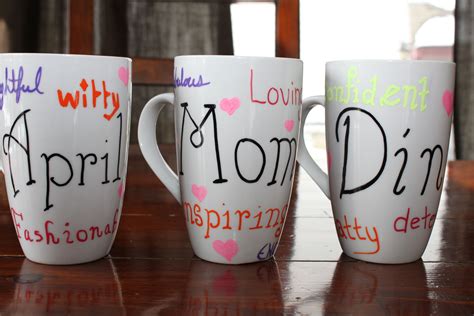 DIY Painted Mugs for Mother's Day | Diy mother's day mugs, Mother's day ...