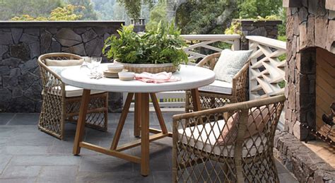 Shop the Look: Outdoor Collection - Designer Inspired | Serena & Lily | Outdoor dining spaces ...