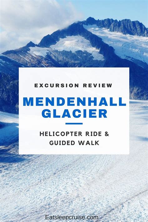 Mendenhall Glacier Helicopter Tour Review | Helicopter tour, Cruise ...