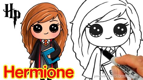 How to Draw Hermione Easy | Harry Potter