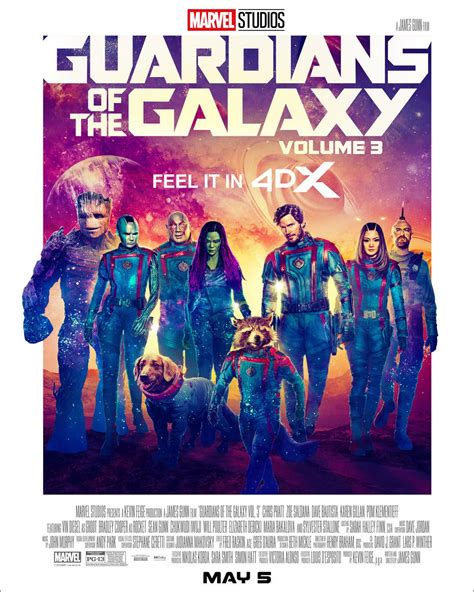 Guardians of the Galaxy Vol. 3 Reveals Multiple New Posters