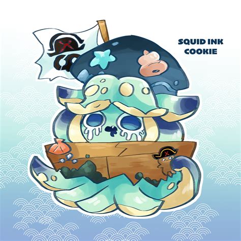 Squid Ink Cookie - Cookie Run: OvenBreak - Zerochan Anime Image Board