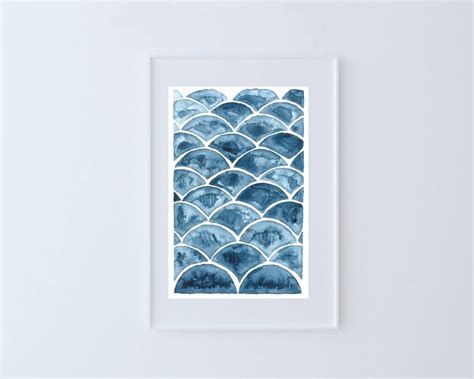 Fish Scales Art Print - Etsy