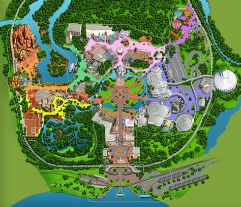 Theme Park Map - Mrs. Seckler