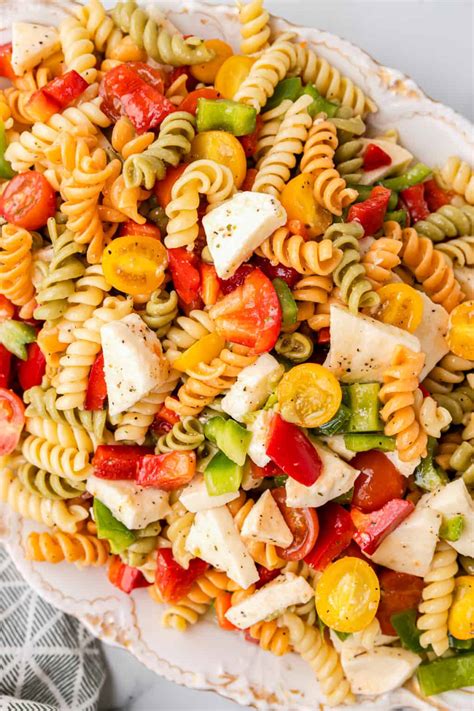 Tricolor Pasta Salad Recipe - The Cookie Rookie®