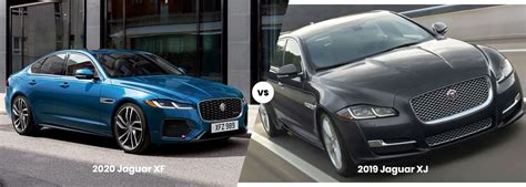 2020 Jaguar XF vs. 2019 Jaguar XJ | Price, Engine Power | Luxury Sedan