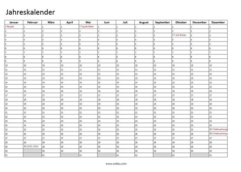 Geburtstagskalender zum Ausdrucken | PDF+Excel | Vorlage