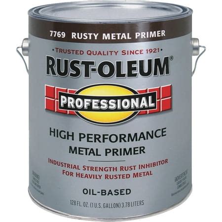 Rust-Oleum Professional High Performance Rusty Metal Primer - Walmart.com