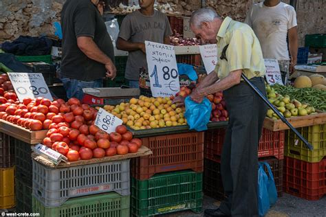 Street markets of Chania