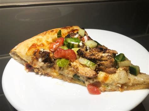 Chicken Shawarma Pizza Recipe - Weird Wild Pizza