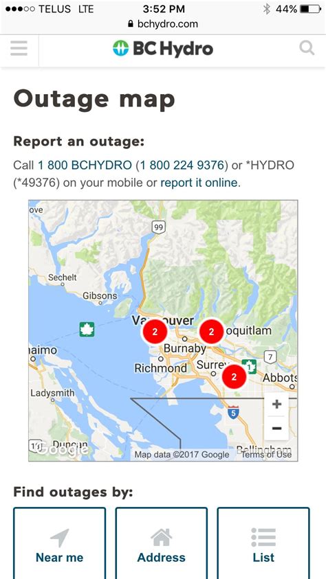 BC Hydro on Twitter: "During a power outage, we'll share updates from crews about restoration ...