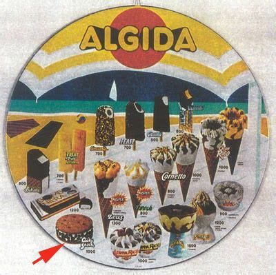 "Fresh" ice-cream.... By Algida | Cibo anni 80, Vecchie pubblicità, Ricordi d'infanzia