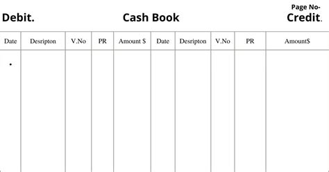 Cash Book- Single, Double & Triple Column