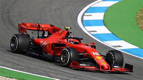 F1 news - Charles Leclerc keeps Ferrari on top of practice timesheets - German Grand Prix 2019 ...