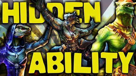 Skyrim - The Argonian’s SECRET Potential - Elder Scrolls Lore - YouTube