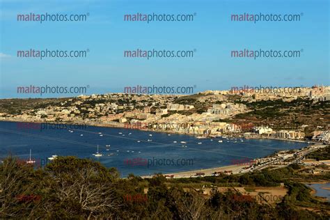 Mellieha Bay Sandy Beach Ghadira - Malta Photos