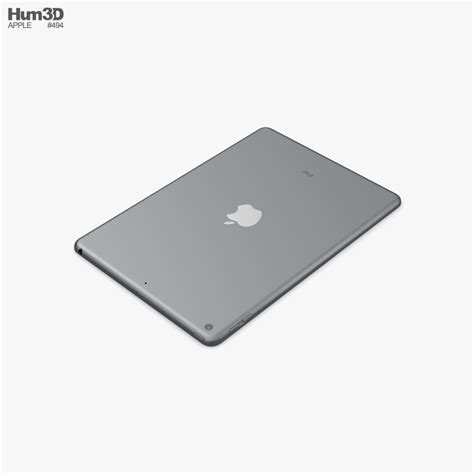 Apple iPad 10.2 (2021) Space Gray 3D model - Download Tablet on ...