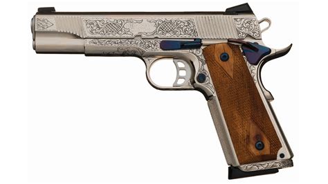 Engraved Nighthawk Custom Master's Edition 1911 Pistol | Rock Island ...