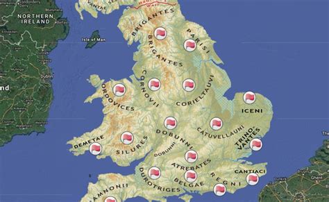 Iron Age Tribes of Southern Britain - Interactive Map