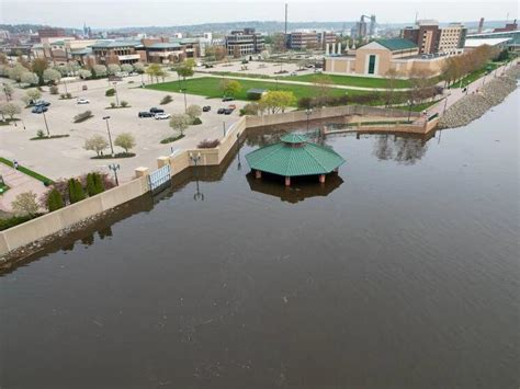 Flood Control System Protected Dubuque