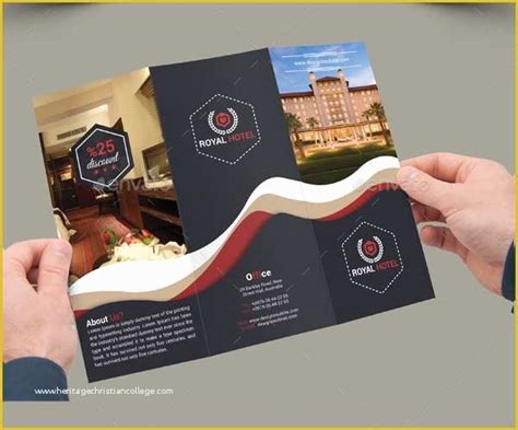 Hotel Flyer Templates Free Download Of 21 Resort Brochure Free ...