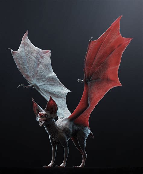 ArtStation - Bat Monster