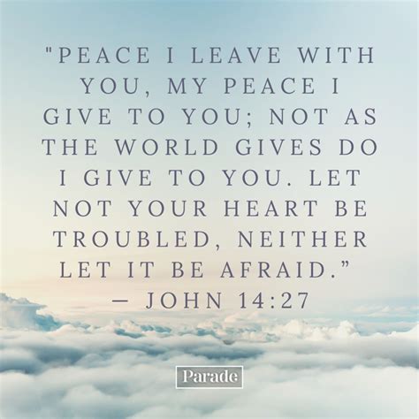 40 Scriptures On Peace Bible Verses About Peace | parade