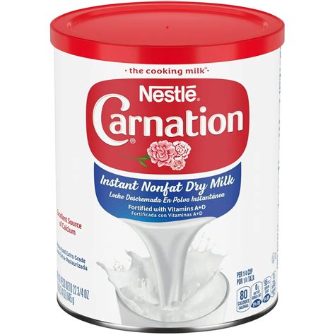 Nestle Carnation Instant Nonfat Dry Milk, Instant Milk Powder, 22.75 Oz ...