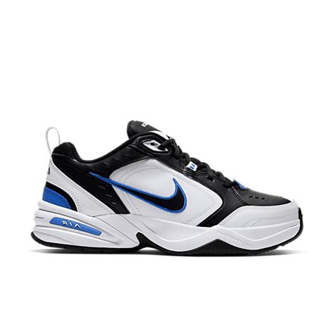 Nike Air Monarch IV 4E Wide White Blue 415445-002 | Zwart