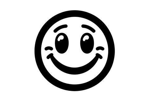 Happy Face Emoji PNG, Bright Smile SVG Graphic by Artful Assetsy ...