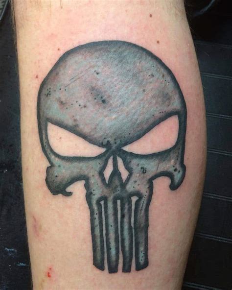 Top 73+ Best Punisher Skull Tattoos Ideas - [2021 Inspiration Guide]