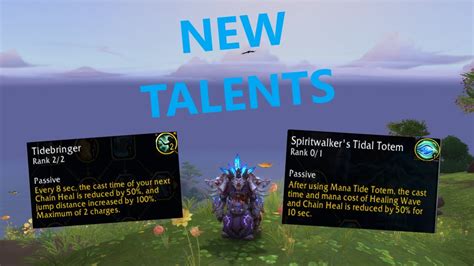 NEW TALENTS FOR RESTO SHAMAN!! - YouTube