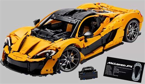 McLaren P1 iconica riceve una replica dettagliata (e costosa) in Lego Technic - Carro e motos