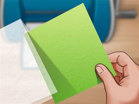 3 Ways to Emboss Paper - wikiHow