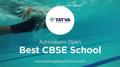 Tatva Global School | World Class Swimming Pool on Campus | Admissions Open 2021-22 - YouTube