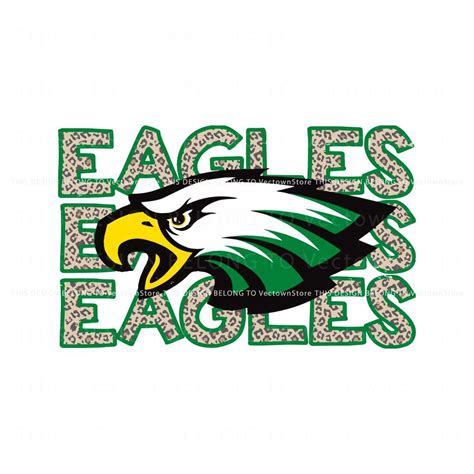 Eagles Mascot Football Philadelphia Eagles SVG Cricut File