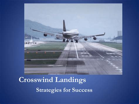 Crosswind Landings