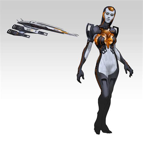 Official Unmasked Concept Art for Tali [X-Post from r/Gaming] : r ...