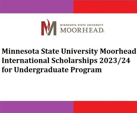 Moorhead International Scholarships 2023 at Minnesota State University