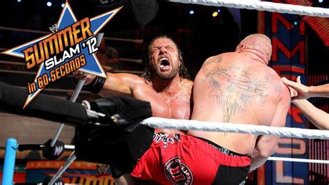 SummerSlam in 60 Seconds: SummerSlam 2012 - YouTube