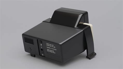 Polaroid Land Camera 1000 3D model | CGTrader