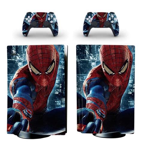 Spiderman Skin Sticker For PS5 Skin And Controllers - ConsoleSkins.co