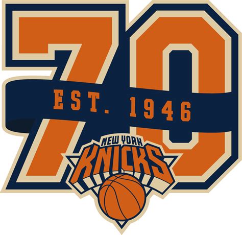 id:C6CD6CD1C653D85DB366655033ECBE030C67DD2E | New York Knicks Anniversary Logo - National ...