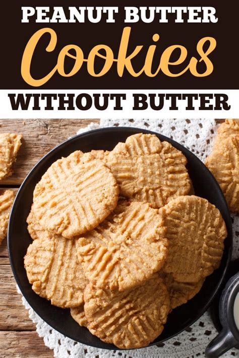 Peanut Butter Cookies Without Butter - Insanely Good