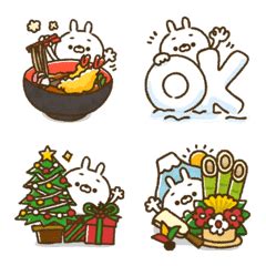 Carrot Rabbit Winter Everyday & Events – LINE Emoji | LINE STORE