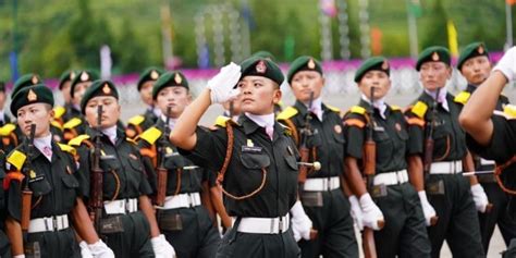 Royal Bhutan Army's first batch of women recruits ready to be engaged ...