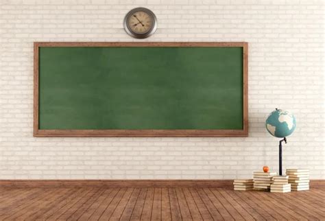 Laeacco Classroom Blackboard Brick Wall Wood Floor Photography Backdrops Vinyl Custom Photo ...