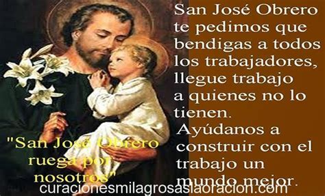 Oracion A San Jose Obrero